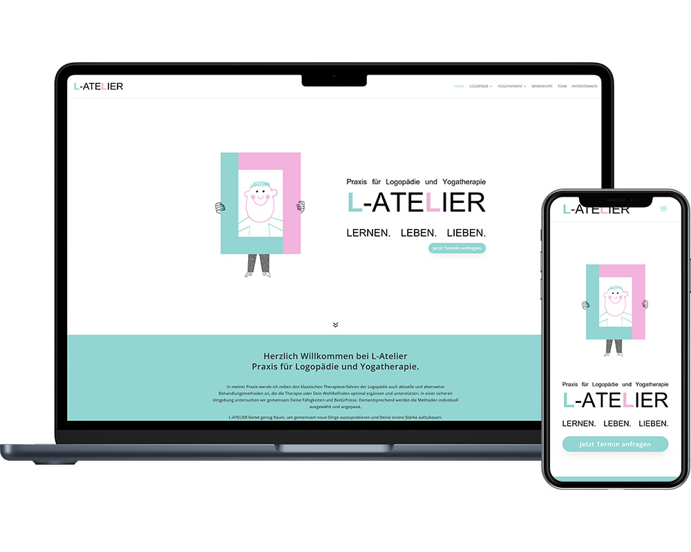 L-Atelier-Nys - WordPress Webdesign von Sassl Webdesign